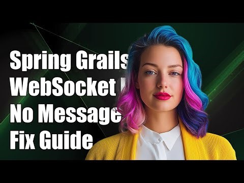 Spring Grails WebSocket Error: No Messages Received After *** ms - Fix Guide
