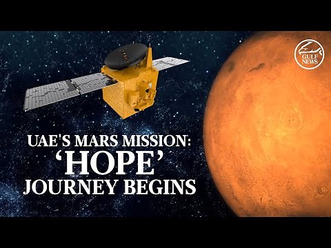 UAE's Mars mission: "Hope" journey begins