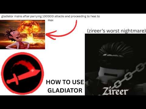 How to use gladiator class(EASY)