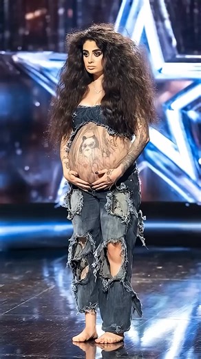 11K views · 96 reactions | The Expecting Artist Who Silenced America’s Got Talent: A Brave Performance Overflowing with Strength, Creativity, and Deep Feeling | Epic On Stage | Facebook