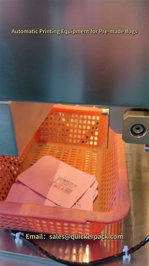 Automatic Printing Equipment for Pre-Made Bags | High-Speed Packaging Solutions