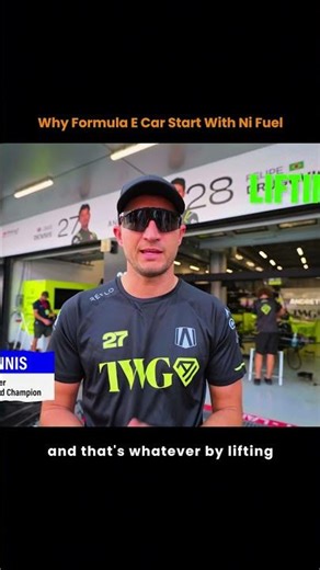 Formula E drivers start with less "fuel" than they need to finish. Check pinned link for full story👇
