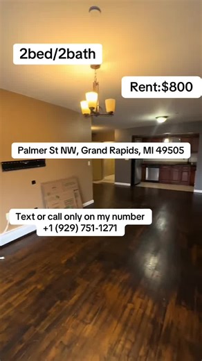 Find your perfect space in this bright and airy rental priced to move! Comfortable, open, and filled with natural light. Cats and dogs are welcome.#realtor #apartmenttour #apartmentliving #fyp #grandrapids