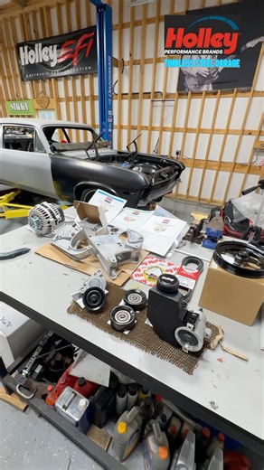 Holley LS/LT High-Mount Complete Accessory Drive Kit. #holleyperformance #winwithholley