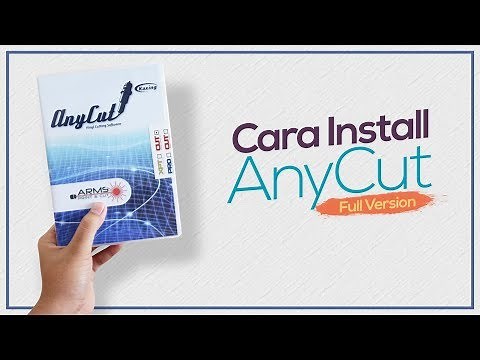 Tutorial Install AnyCut Full Version (JINKA Contour Cut Software) | AnyCut Tutorial Part 1