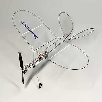 MinimumRC Butterfly V1 360mm Wingspan Ultra-Light Film 3CH Indoor RC Airplane