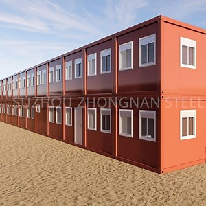 [Hot Item] 2022 Qatar World Cup Prefabricated Modular Foldable Portable Sea Shiping Container Hotels From Shanghai Zhongnan