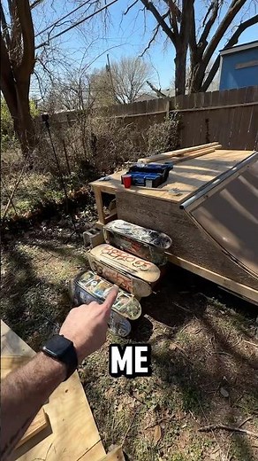 Building a halfpipe in my backyard!!!