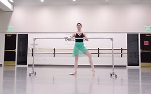 【自用】15分钟零基础足尖（力量训练+简单把杆组合）