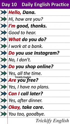 how to speak english