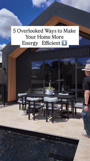 I’ve got you sorted if you’re looking for energy efficient tips for your home ⬇️ 1. Insulate internal walls Not just for soundproofing, internal insulation helps keep heating or cooling contained in the rooms you’re actually using. 2. Use thermally broken window frames These stop heat from transferring through the metal, keeping your home more stable in temperature year-round. 3. Add thermal mass where the sun hits Concrete or brick floors in north-facing spots can absorb warmth during the day a