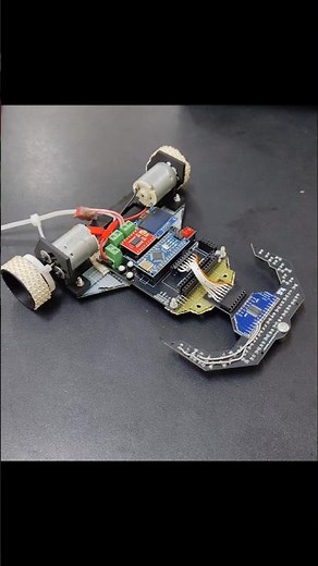 New 12 Channel Array Test for Fast LFR #lfr #linefollowerrobot #fastlfr