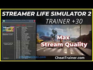 Streamer Life Simulator 2 Trainer Cheats +30 - God Mode, Instant Build, Infinite Resources