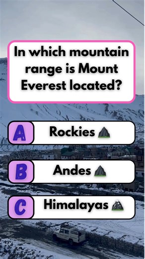 128K views · 10K reactions | Mount Everest Location Quiz #BrainTeaser #puzzle #quiz #fun | Brain Bash | Facebook