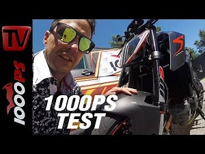 1000PS Test - KTM 1290 Super Duke R Landstraße - Sound - Wheely - technische daten