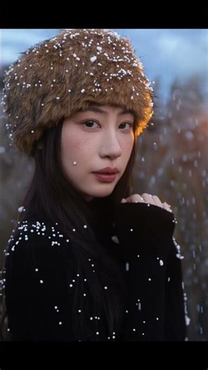 The secret of my film this time is the feeling that flashlight snowflake wants to shoot sn