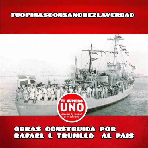 Obras importantes creada por Rafael Leónidas Trujillo Molinas a República Dominicana que aún existen y brindan muchos beneficios al país Favor compartir para que lleguen a más personas | Tuopinasconsanchezlaverdad