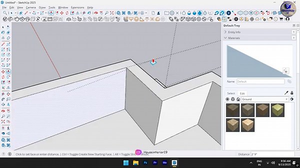 SketchUp 2025 Full Tutorial for Beginners | Exterior Design Basics + Rendering