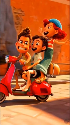 Fun Adventure Ride on a Scooter! | Kids Cartoon Story #kidscontent #learningcartoon #kidscreen