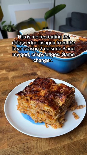 Recreating Crispy Edge Lasagna from The Bear Season 3 | Game Changer | TikTok