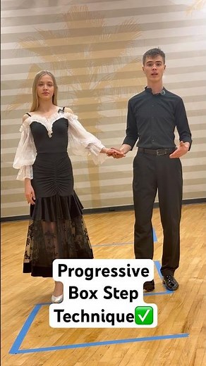 Waltz Progressive Box Step Technique✅#ballroomdance#tutorial#dancesport#dancestyle#technique#wdc