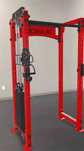 Introducing, the Rogue INDY Functional Trainer. A modular, rack-mounted functional trainer designed to bring adjustable-height cable training without increasing the rack footprint. Available as independent sides—left only, right only, or dual sides—this 2:1 ratio functional trainer delivers smooth and controlled resistance, allowing for a wide range of exercises in a compact, efficient design. Customize your rack with Rogue Rack Builder and see it in your space with our “View in Your Room” tool: