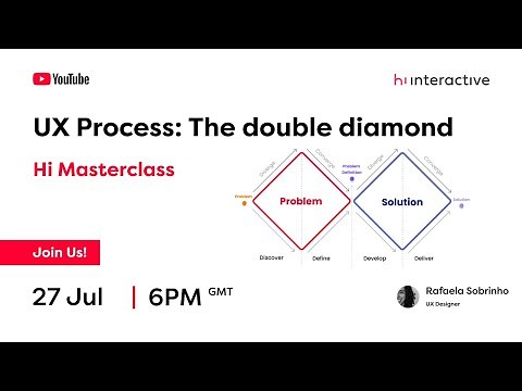 UX Process: The Double Diamond - Hi Masterclass #25