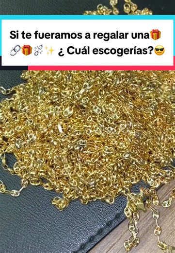 Cadenas de oro 18k: ¿Cuál elegirías para ti?