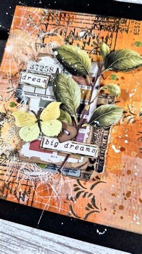 how I do clusters for my art journal pages