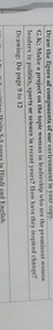 Question 1: Draw the figure of components of our environmentDr... | Filo
