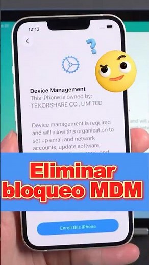 😎Remover MDM Administración Remota de tu iPhone o iPad Truco Fácil #shorts