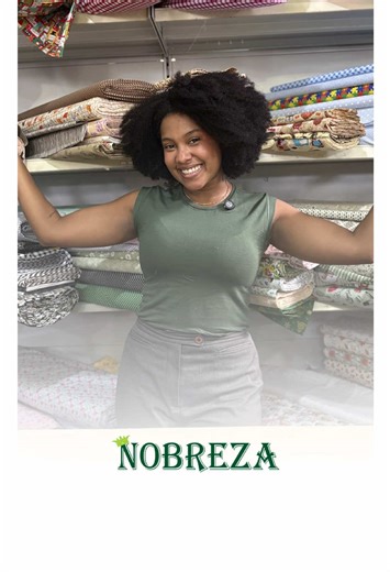 A escolha do tecido define todo o resultado da peça ✨ Vai além da estética: envolve conforto, durabilidade e um acabamento que realmente faz diferença. Os tecidos 100% algodão — tanto nas estampas rotativas quanto digitais — são ideais pra quem busca qualidade no toque e no uso 🤍 Aqui você encontra variedade para criar desde peças básicas até as mais elaboradas, sempre com um material que valoriza o seu trabalho. Porque quando a base é boa… o resultado se destaca. #NobrezaTecidos #Algodão100 #T