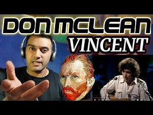 "Empathy & Friendship" | DON MCLEAN | VINCENT | First Time Reaction (direct run_no edits out).
