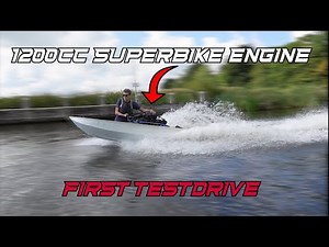 Homemade JETSKI part 5 - Exhaust, Cooling system & testdrive