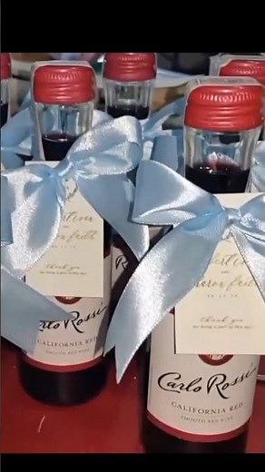 HOW TO DECORATE WINE BOTTLE WITH RIBBON - EASY #TUTORIAL