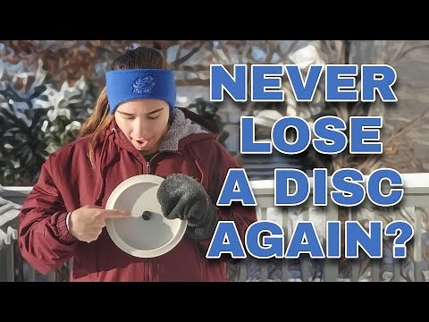 Testing out the Hello Disc locator // DiscGolfMolly