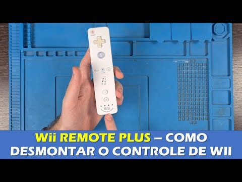 WII REMOTE PLUS - COMO DESMONTAR O CONTROLE DE WII? TUTORIAL PASSO A PASSO