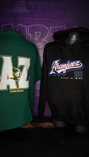 Camiseta Oversize y Saco Capotero Personalizado