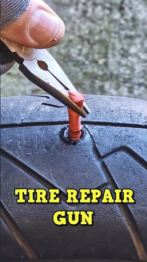 Tire Repair Gun #TireRepair #PunctureRepair #MotorcycleTireRepair #TireRepairGun