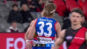 17K views · 84 reactions | Aaron Naughton was on fire with a career-high seven goals  Watch his highlights against the Bombers. | AFL | Facebook