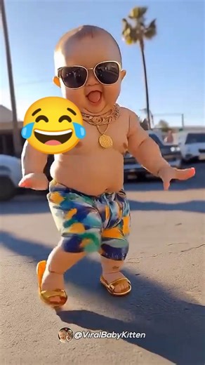 Cute baby cool dance 😂 #cute #cutebaby #bossbaby #babydance #ai