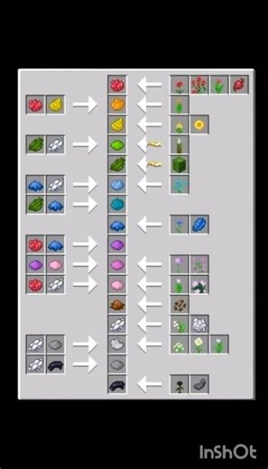 Minecraft dye tutorial|#minecraft #minecraftshorts