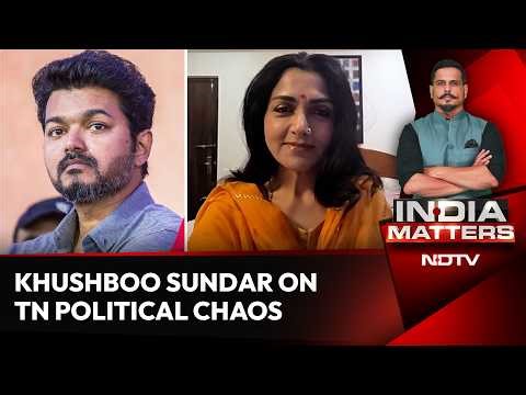 Vijay Thalapathy News | Khushboo: 'People Have Chosen Vijay, He Should Lead Tamil Nadu'