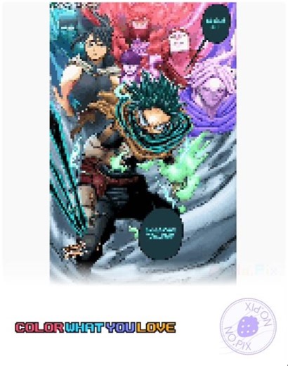 Pixel art of #deku #oneforall #myheroacademia