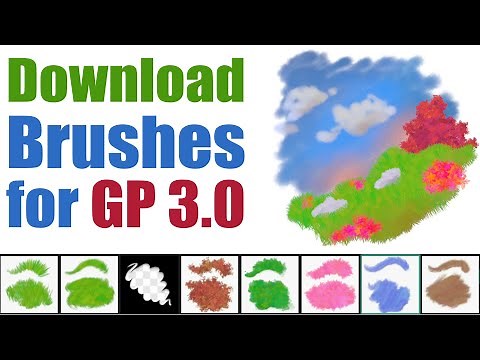 Download Free Updated Brush Pack for Blender Grease Pencil 3.0