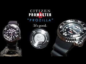 Citizen "Prozilla" BN1024-01E 300m Solar Dive Watch Review