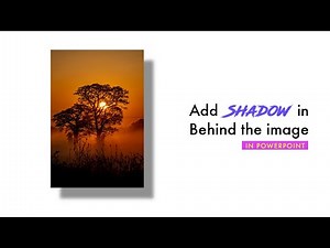 Drop Shadow Effect in PowerPoint | 3D Shadow Effect tutorial 2020