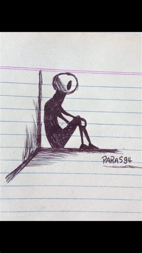 pen drwing #creative art 94 #youtubeshorts #drawing