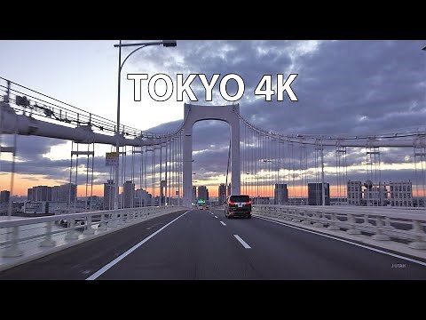 Tokyo 4K - Morning Drive - Tokyo Drift