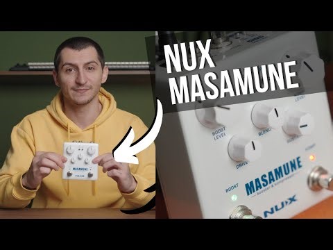 Nux Masamune Boost and Compressor Effects Pedal - Review and Demo